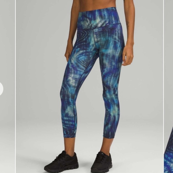 Lululemon Wunder Train High-Rise Crop 23" *Foil - Picture 2 of 5